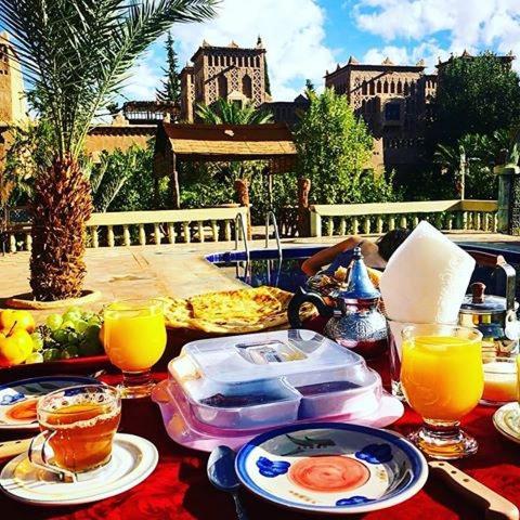 Auberge Kasbah Tiriguioute Skoura Bagian luar foto